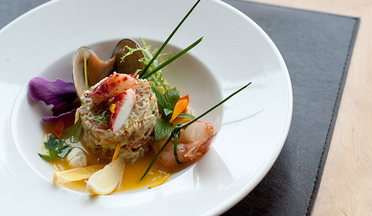 Un plato característico de Tierra del Fuego, a la mesa