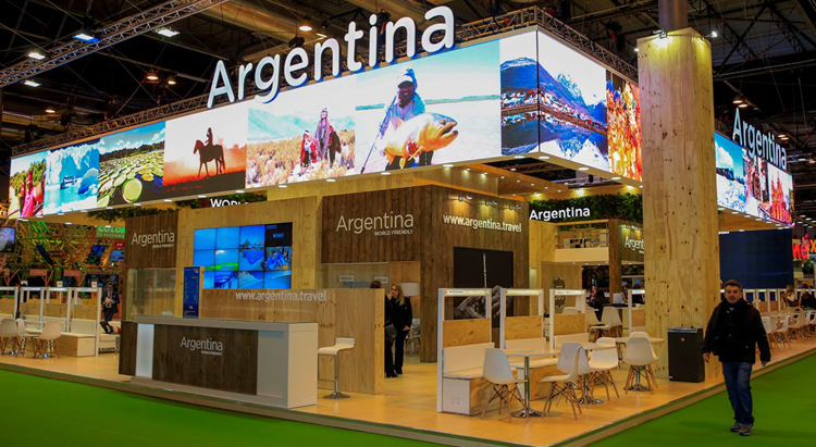 El stand de Argentina en FITUR